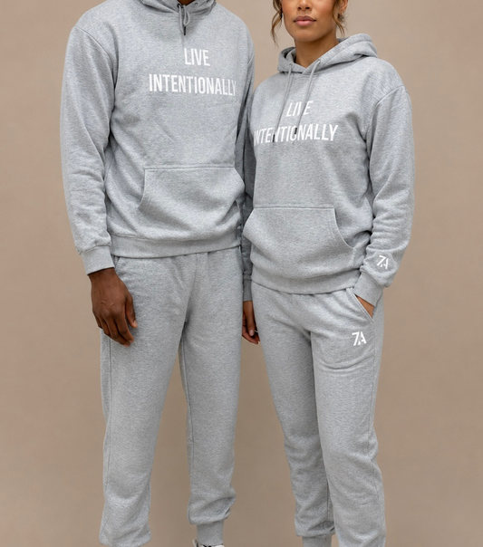 Live Intentionally Unisex Hoodie & Jogger Set