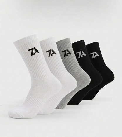 Unisex Everyday Crew Socks