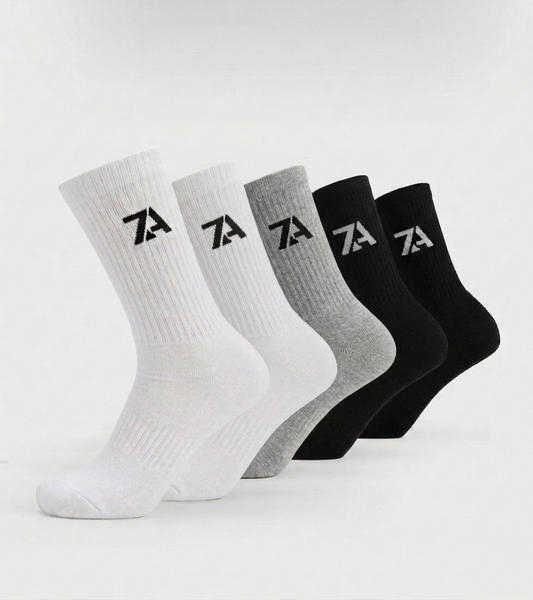 Unisex Everyday Crew Socks