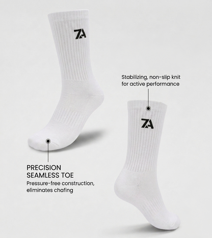 Unisex Everyday Crew Socks