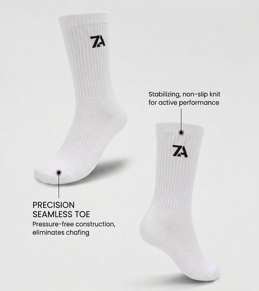 Unisex Everyday Crew Socks